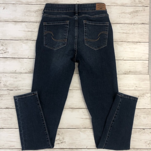 Signature by Levi Strauss Gold Women’s Baby Bump Skinny Jeans Size XS/TP… - Picture 4 of 14
